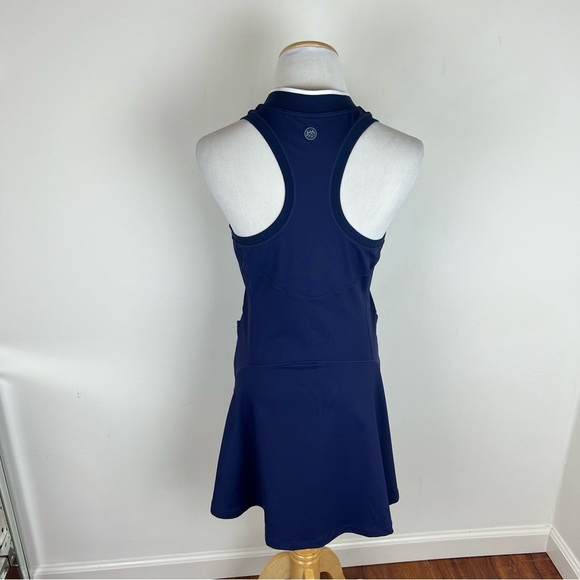 Southern Tide Kristy Performance Dress Navy Blue XS - Picture 6 of 8